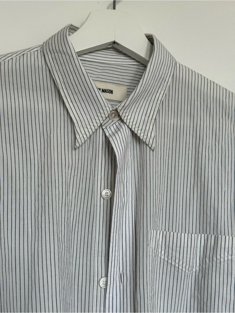 Buck Mason Striped Button-Down Shirt - Picture 5 of 7
